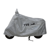 TVS Vehicle Cover - Scooter | Durable, UV & Water Resistant Protection in Grey