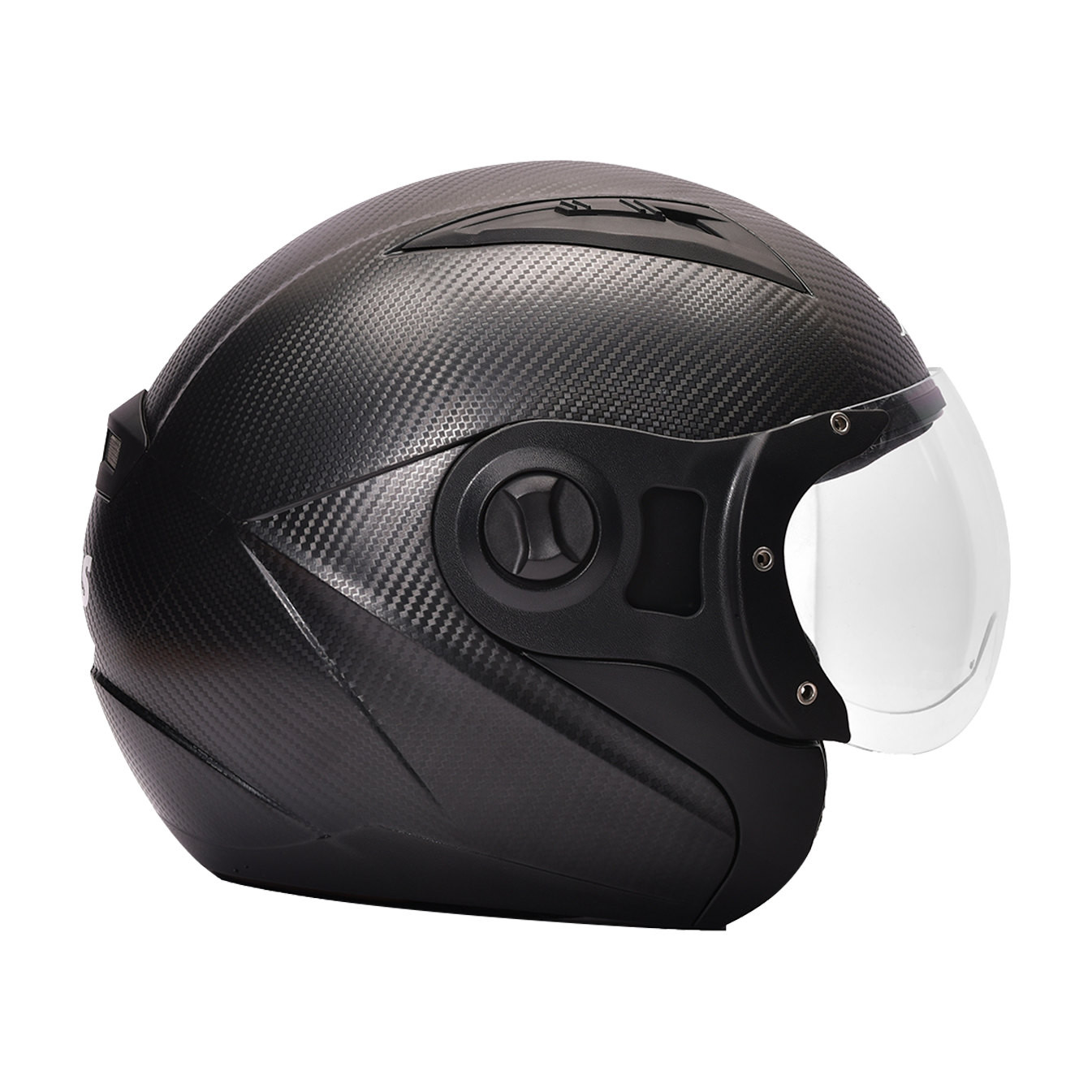  TVS Helmet Full Face Motorbike Helmet (Black-FL)