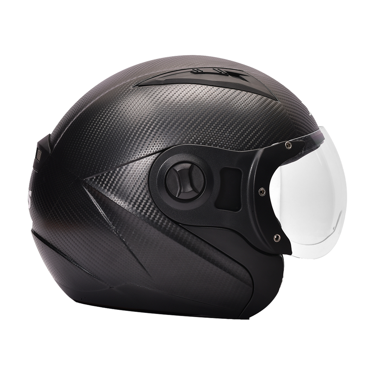 TVS Helmet Full Face Motorbike Helmet (Black-FL)
