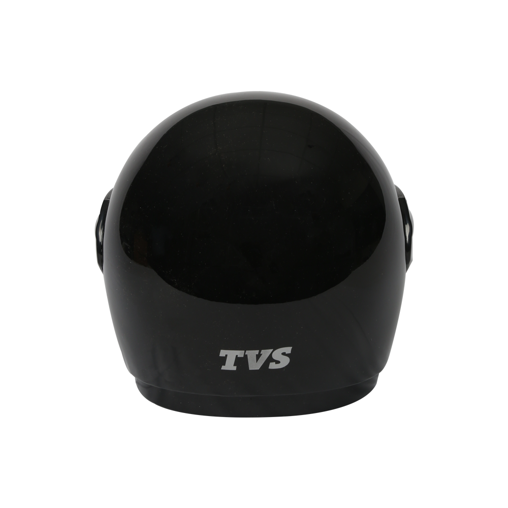  TVS Helmet Full Face Motorbike Helmet (Black-FL)