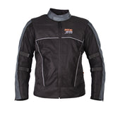 Ride Gears Ventilated Mesh Riding Jacket with CE Level 2 Impact Protection – 600D PU Coated Polyester