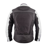 Ride Gears Ventilated Mesh Riding Jacket with CE Level 2 Impact Protection – 600D PU Coated Polyester