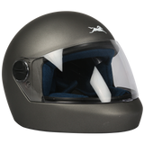 TVS Sil Met JL Full Face Helmet Grey | Premium Protection & Style