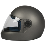 TVS Sil Met JL Full Face Helmet Grey | Premium Protection & Style