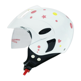 TVS Kids HF Pink Sky Helmet - Stylish and Safe Motocross Protection