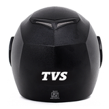 TVS Helmet Half Face Black