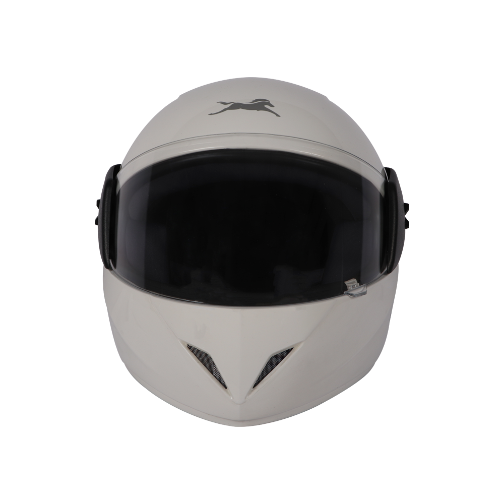 TVS Helmet Full Face White