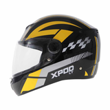 TVS XPOD LT - Black YELLOW