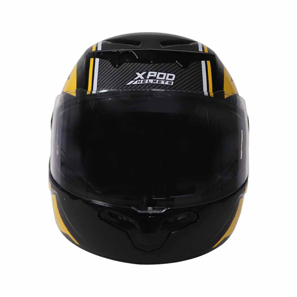 TVS XPOD LT - Black YELLOW