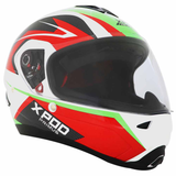 TVS XPOD Primus Single Visor - White