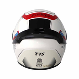 TVS Racing XPOD Speedy White Red Helmet