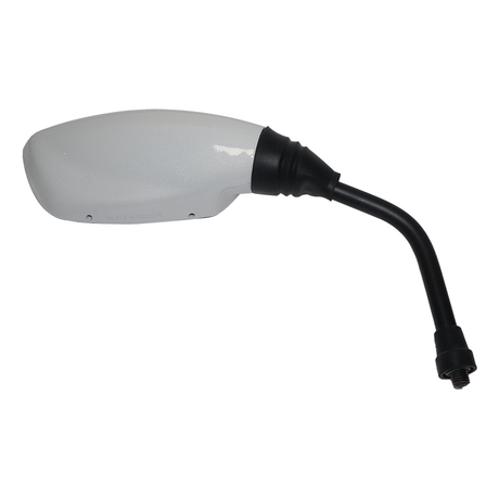 TVS Apache Left Hand Pearl White Rear View Mirror – Stylish and Durable