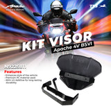 TVS Motorcycle Visor - Enhance Your Ride with Superior Protection & Style