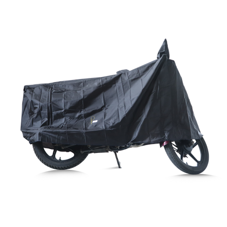 VEHICLE COVER BLACK W/O ELASTIC - MC