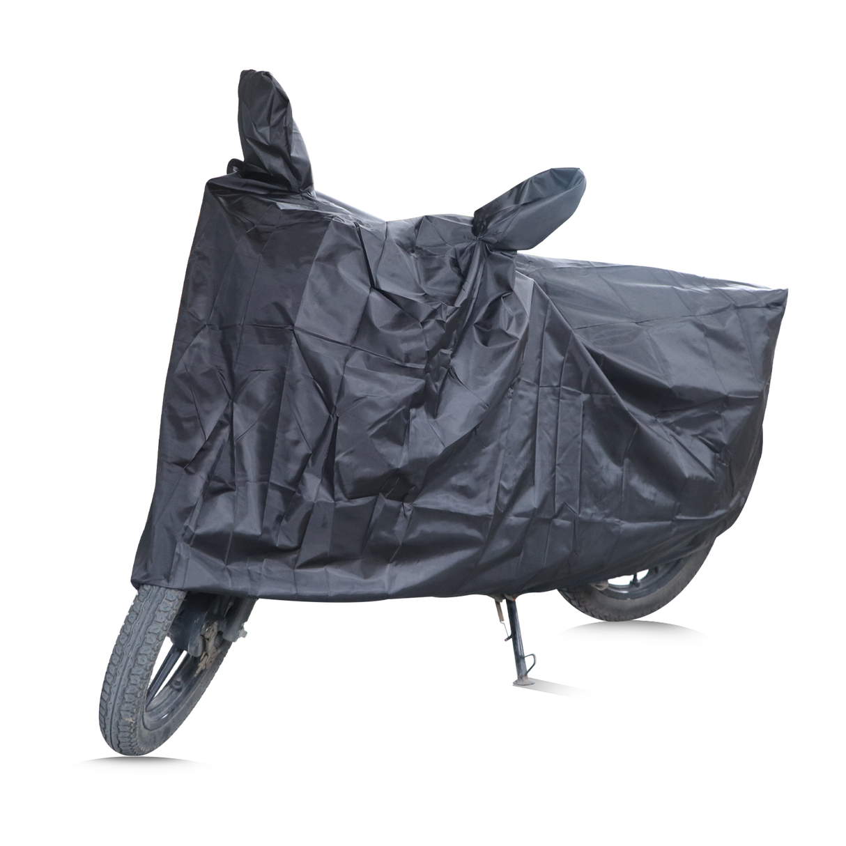 VEHICLE COVER BLACK W/O ELASTIC - MC