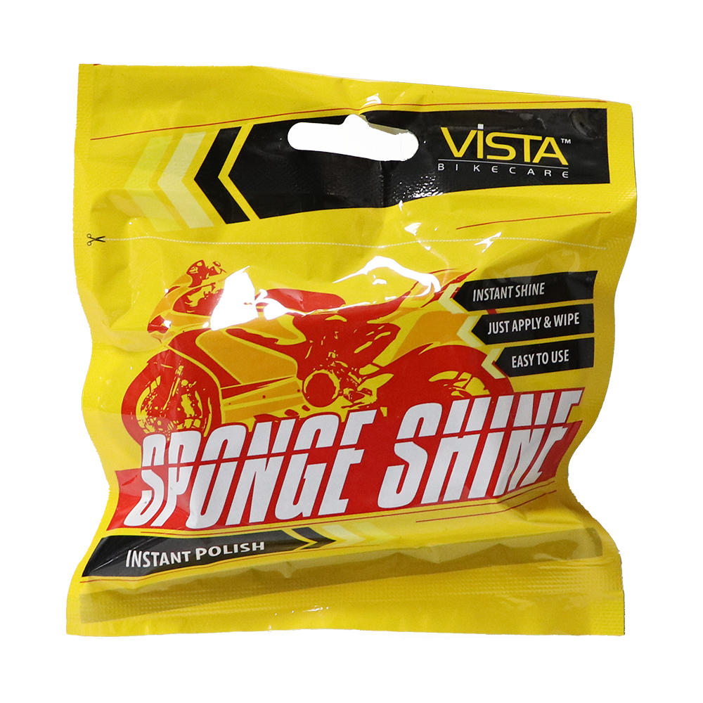 TVS Sponge Shine – High Gloss Multi-Surface Polish for Two-Wheelers