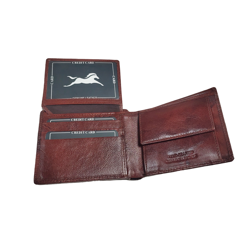 TVS Leather Wallet - Tan