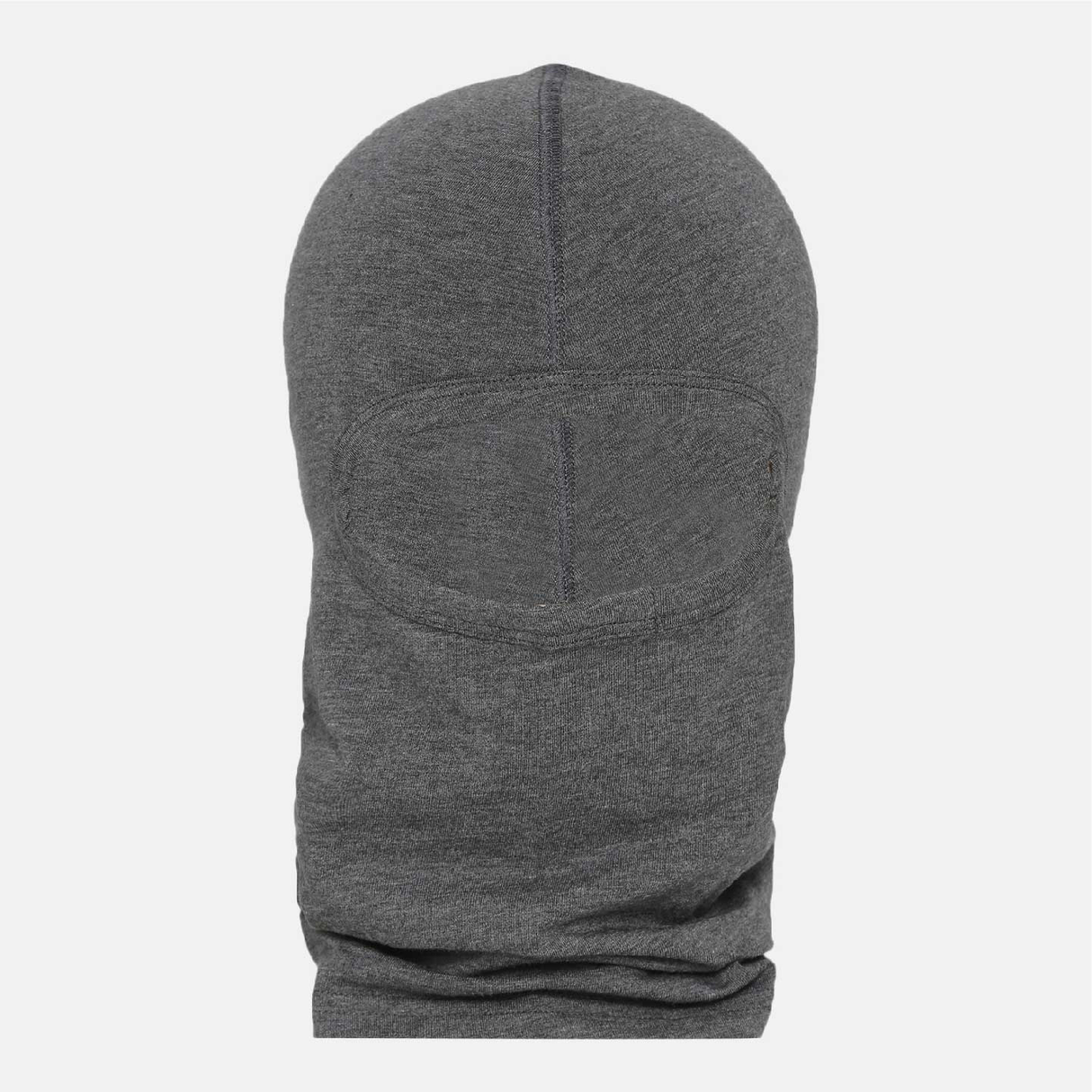 TVS Racing Cotton-Bamboo-Elastane Balaclava - Grey, Size M | Wind, Dust, Cold, and UV Protection