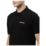 TVS Racing Polo T Shirt Cotton (Black)