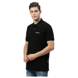 TVS Racing Polo T Shirt Cotton (Black)