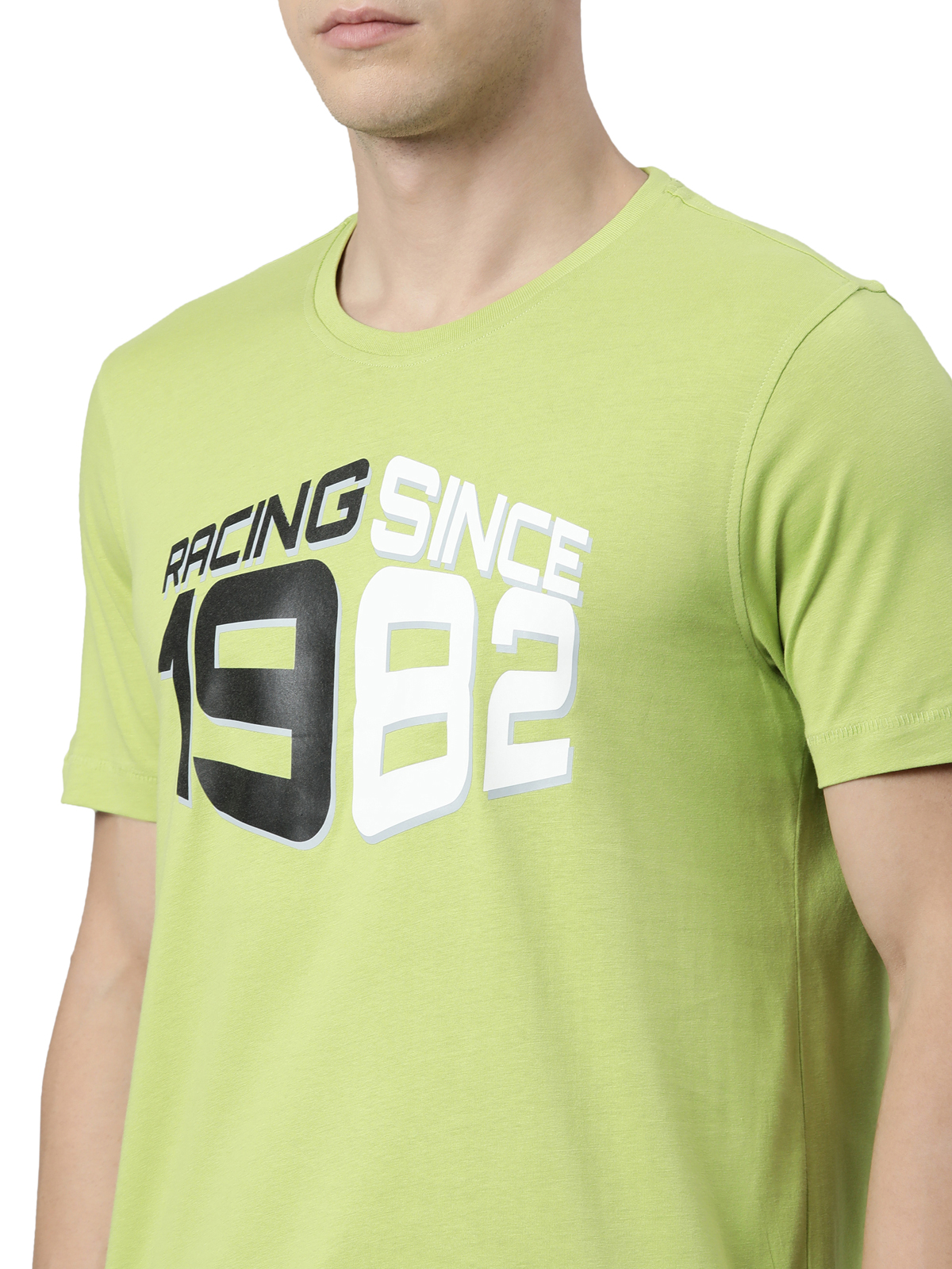 TVS RACING PRIDE ROUND NECK TEE 1982 GREEN