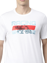 TVS RACING LINEAGE ROUND NECK TEE 1982 TYPE 2 WHITE