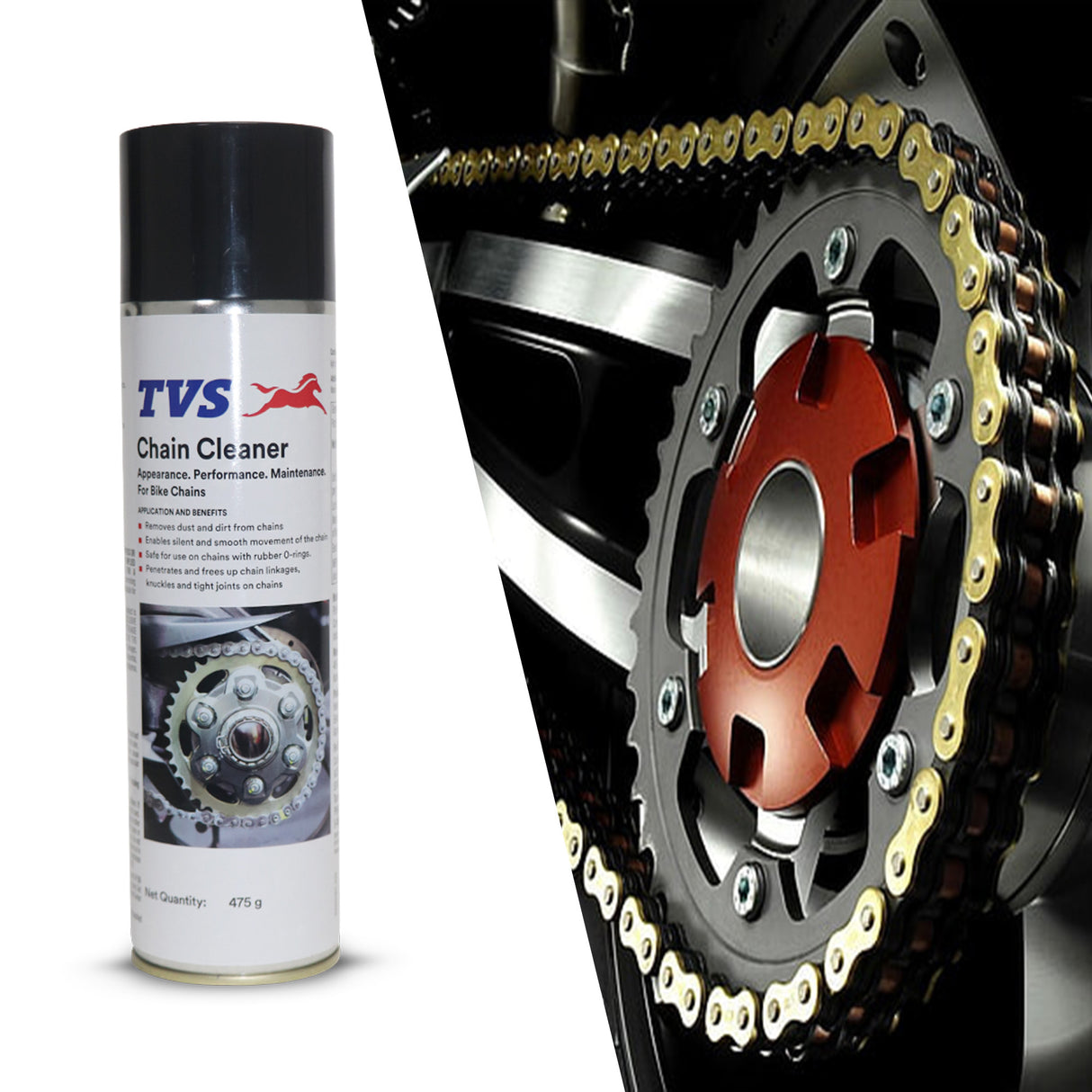 TVS Chain Cleaner - Effective Bike Chain Maintenance