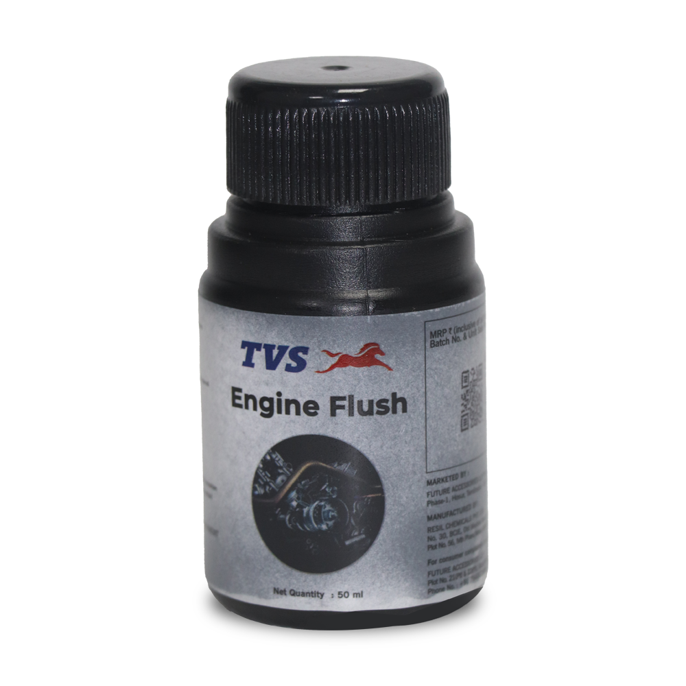 TVS Engine Flush (VST 50 ml) - High-Performance Engine Cleaner for Scooters & Motorcycles