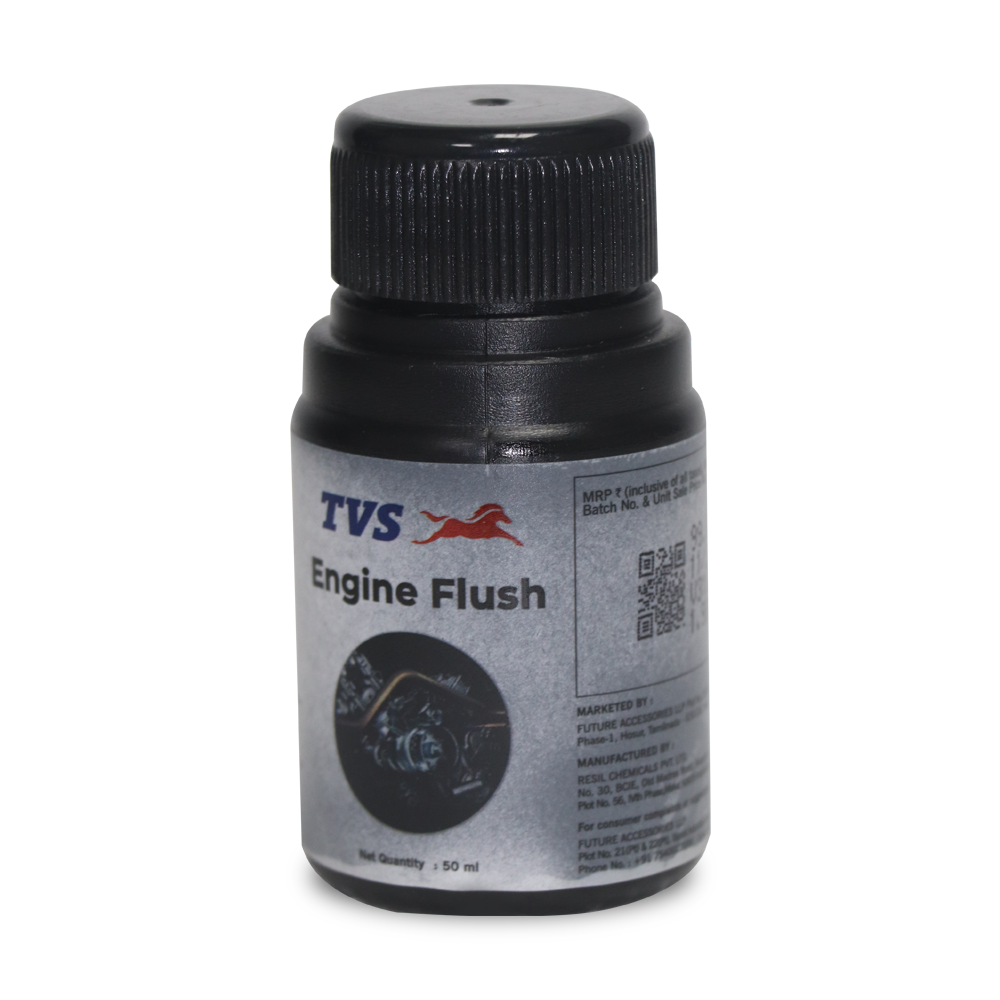 TVS Engine Flush (VST 50 ml) - High-Performance Engine Cleaner for Scooters & Motorcycles