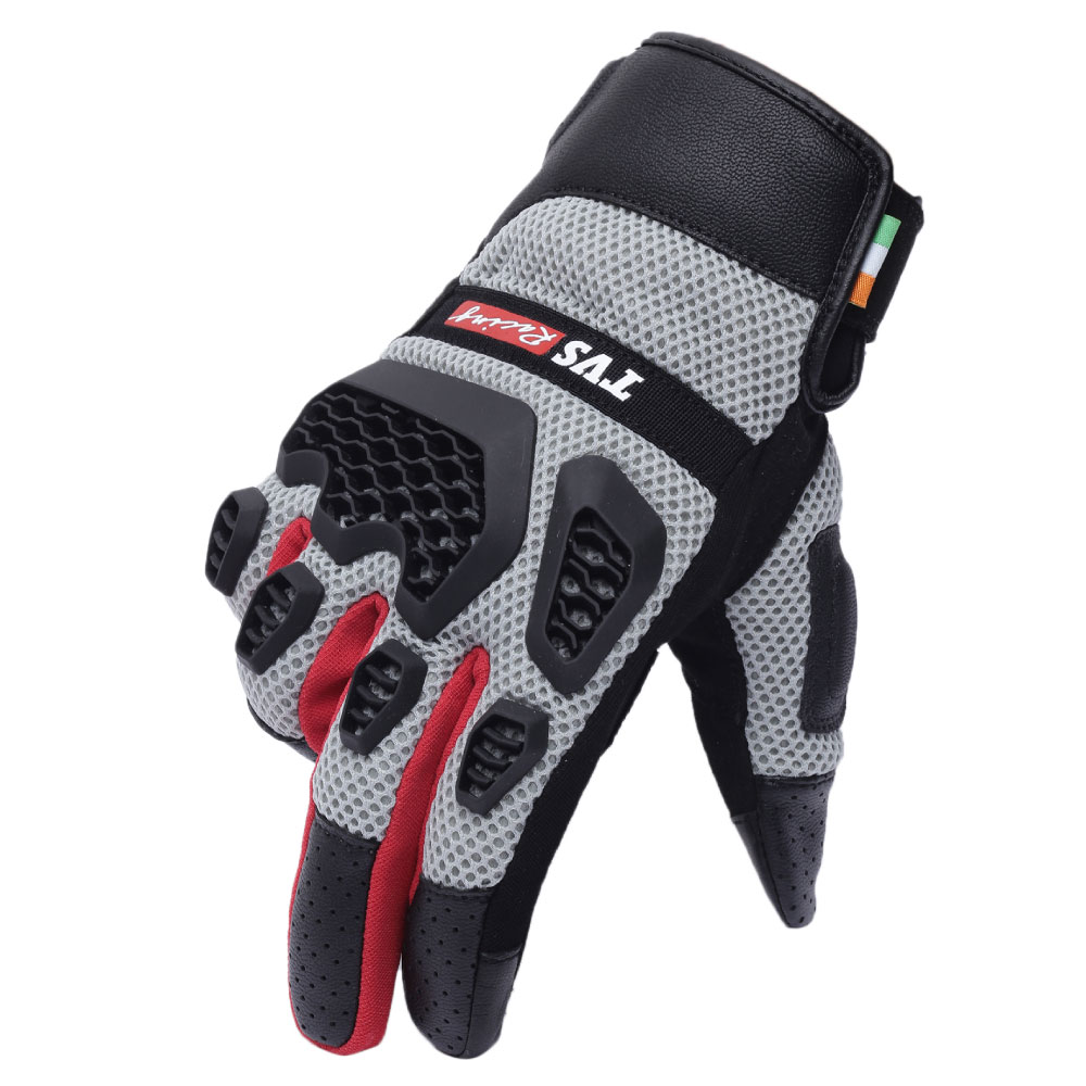 TVS Racing Adventure Riding Gloves for Men PVC Protection Touch Scr Future Accessories