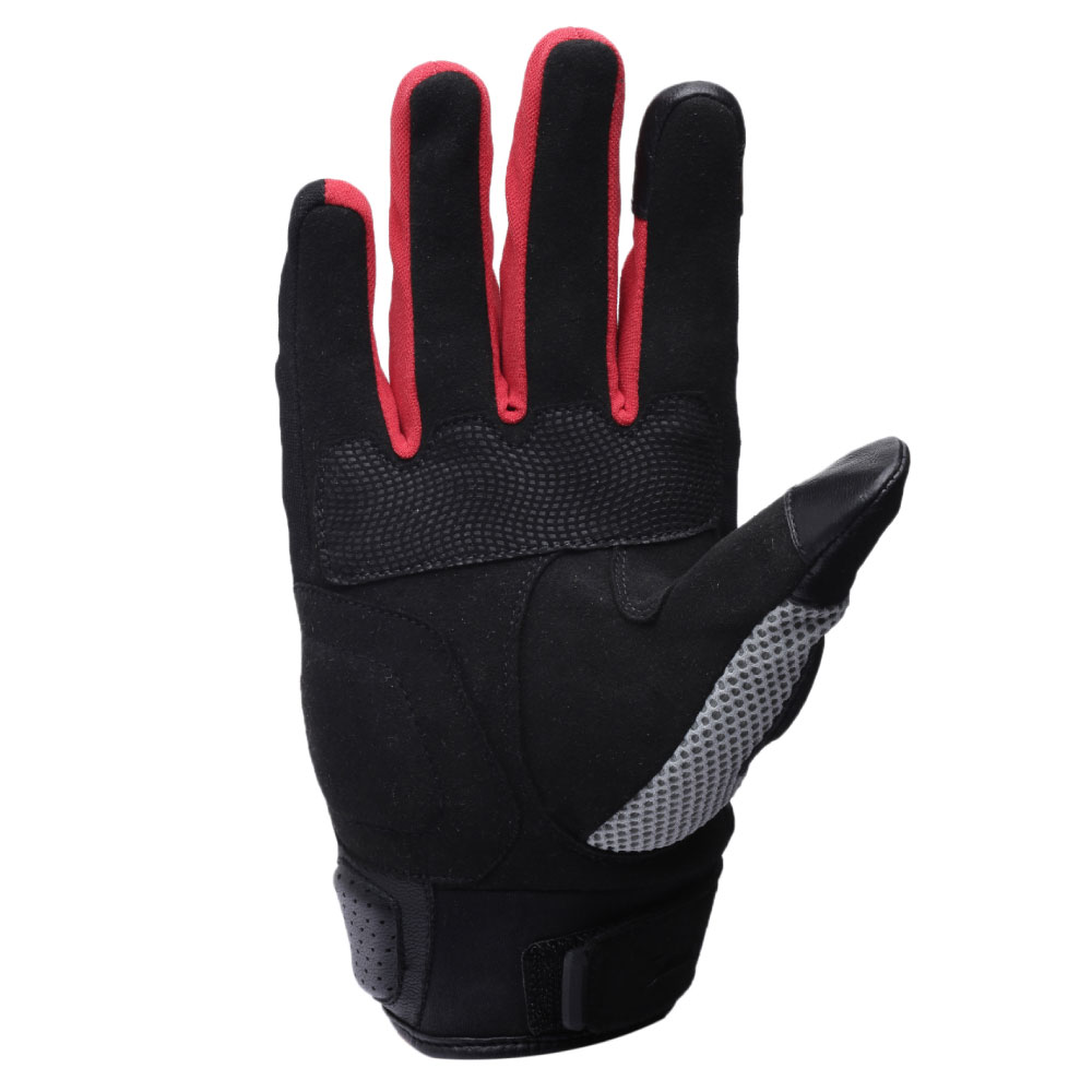 TVS Racing Adventure Riding Gloves for Men PVC Protection, Touch