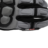 TVS Racing Xplorer Riding Gloves for Men – Touch Screen Compatible, PVC & Carbon Protection, Visor Wiper Fingertips