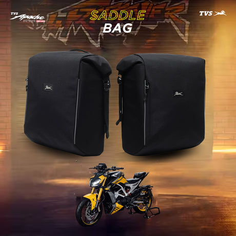 Saddle Bags for TVS Apache RTR – Stylish, Secure & Weather-Resistant