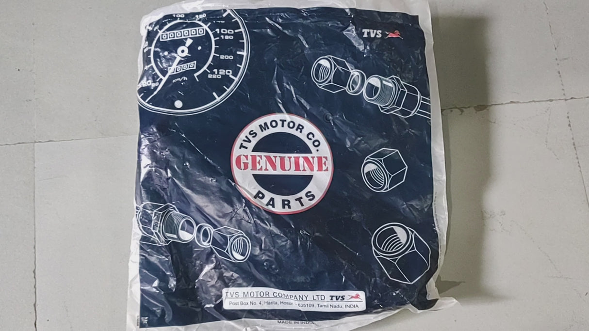 TVS Footrest Assembly with Sareeguard 4V - Enhanced Safety, Comfort, and Durability for Passengers